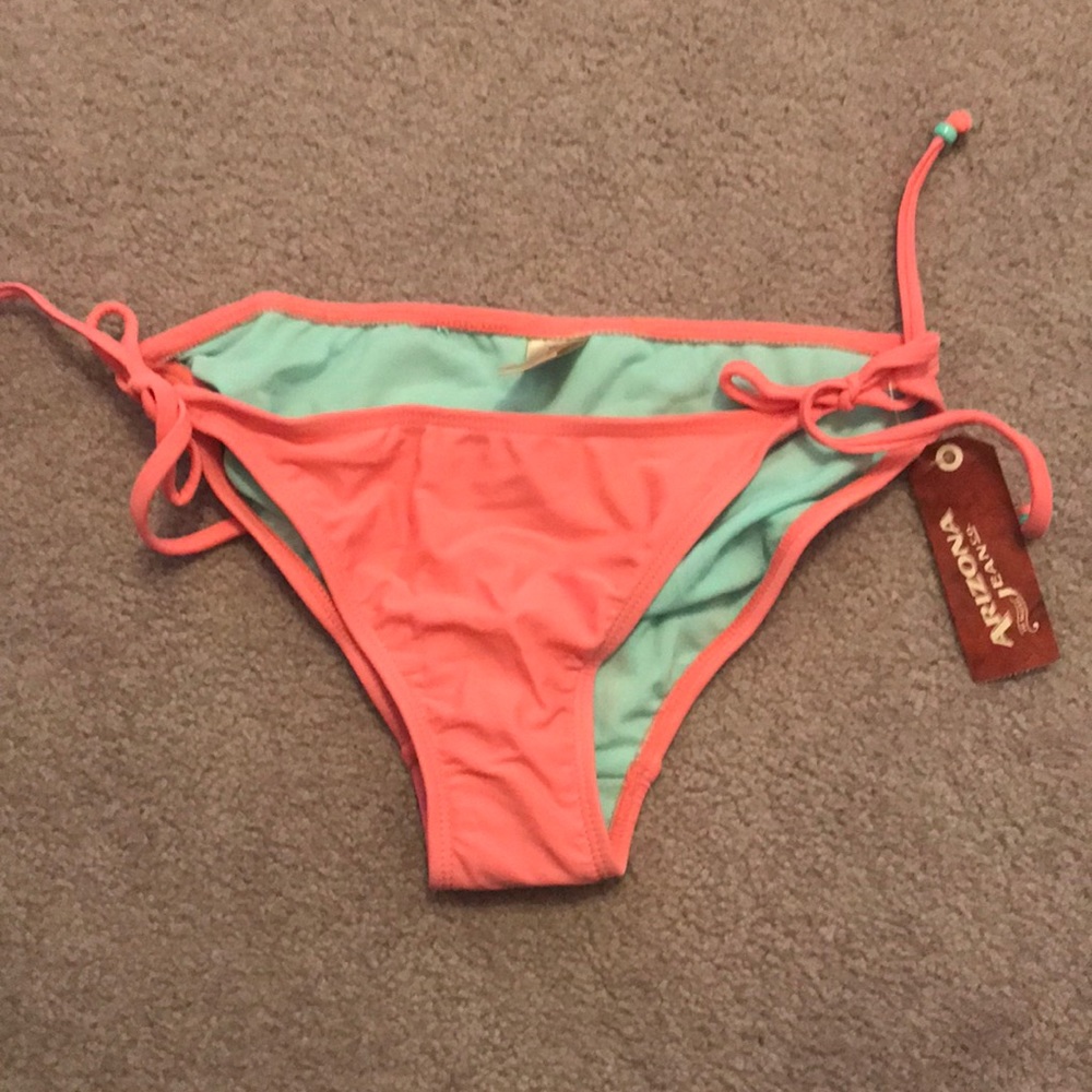 Pink String Bikini Bottom